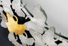 Mirror Ginkgo Leaves 92cm Metal Silver Gold