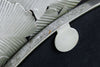Mirror Ginkgo Leaves 92cm Metal Silver Gold