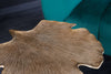 Side Table Ginkgo 53cm Metal Gold