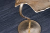 Side Table Ginkgo 53cm Metal Gold